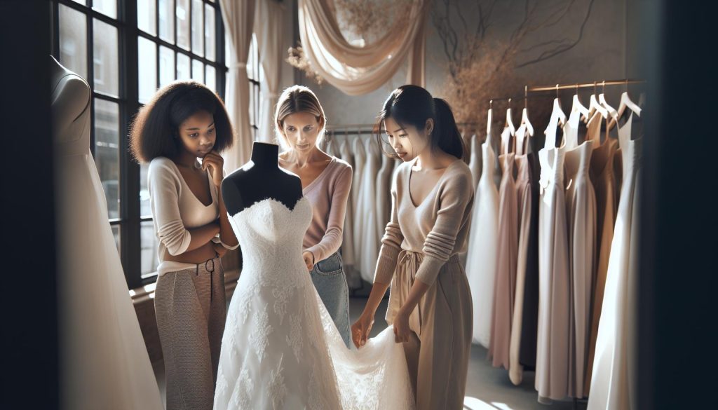 How To Help A Bride Pick Her Dress: Shopping Support Guide