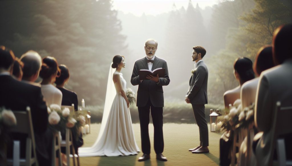 What Does the Officiant Say at a Wedding? Script Ideas 1 What Does the Officiant Say at a Wedding? Script Ideas