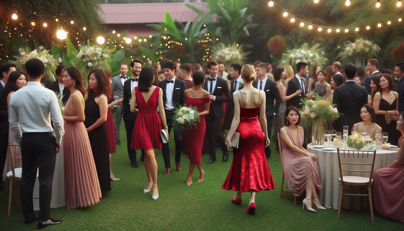 Is It OK To Wear Red To A Wedding? Color Etiquette Rules » ReverieMag.com
