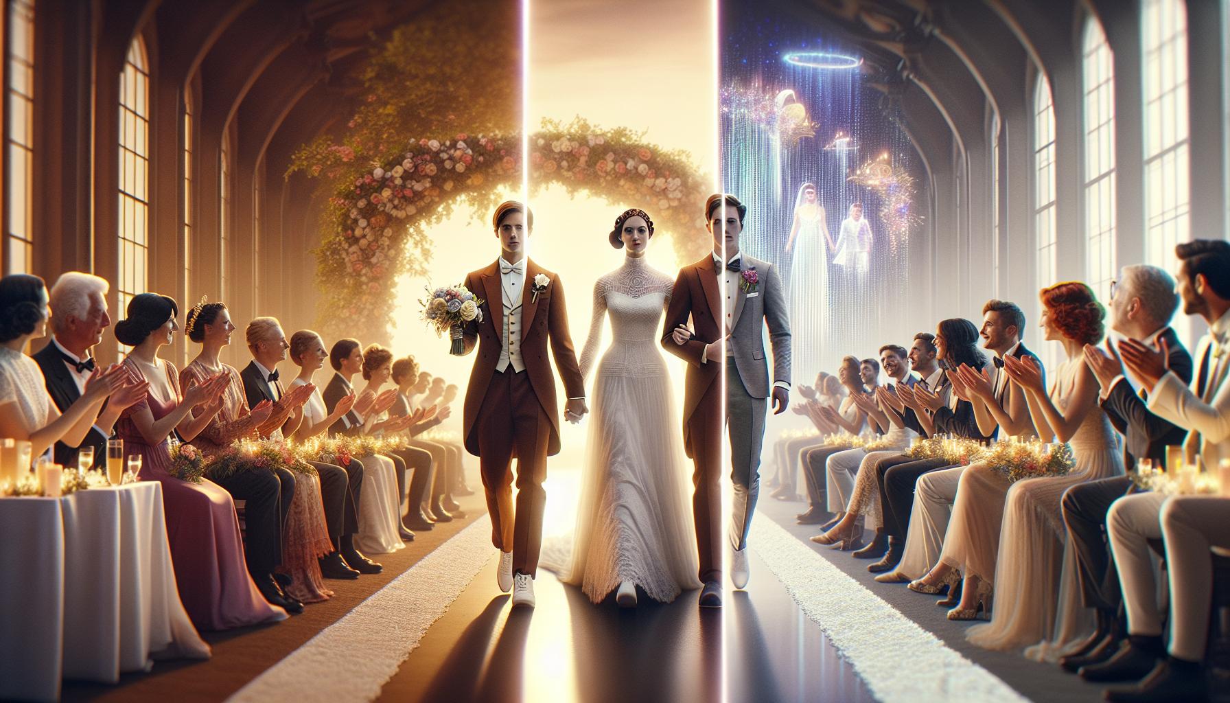 The Evolution of the Wedding Walk