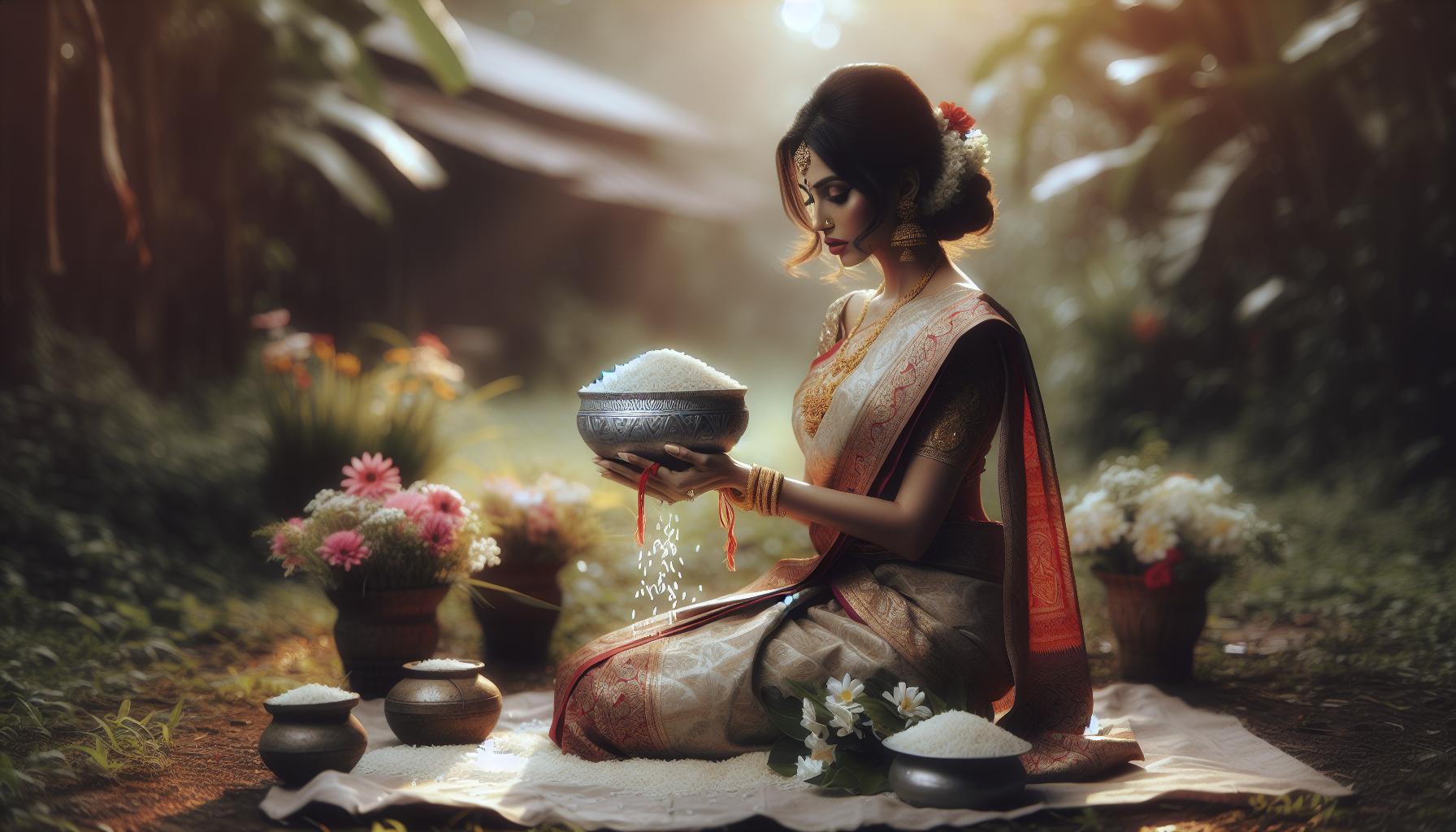 Symbolism Behind Rice as a Fertility Offering