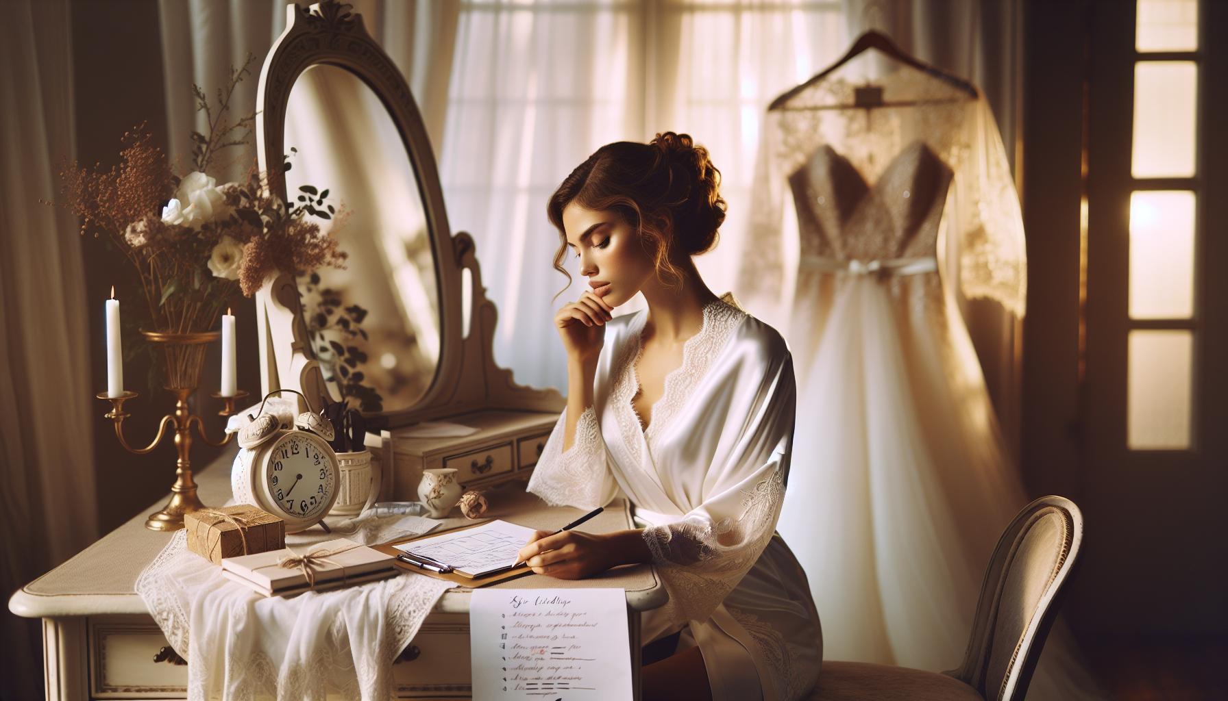 How To Prepare As A Bride For The Wedding Day: Ultimate Checklist 2 Key Timeline for Bride's Wedding Preparations