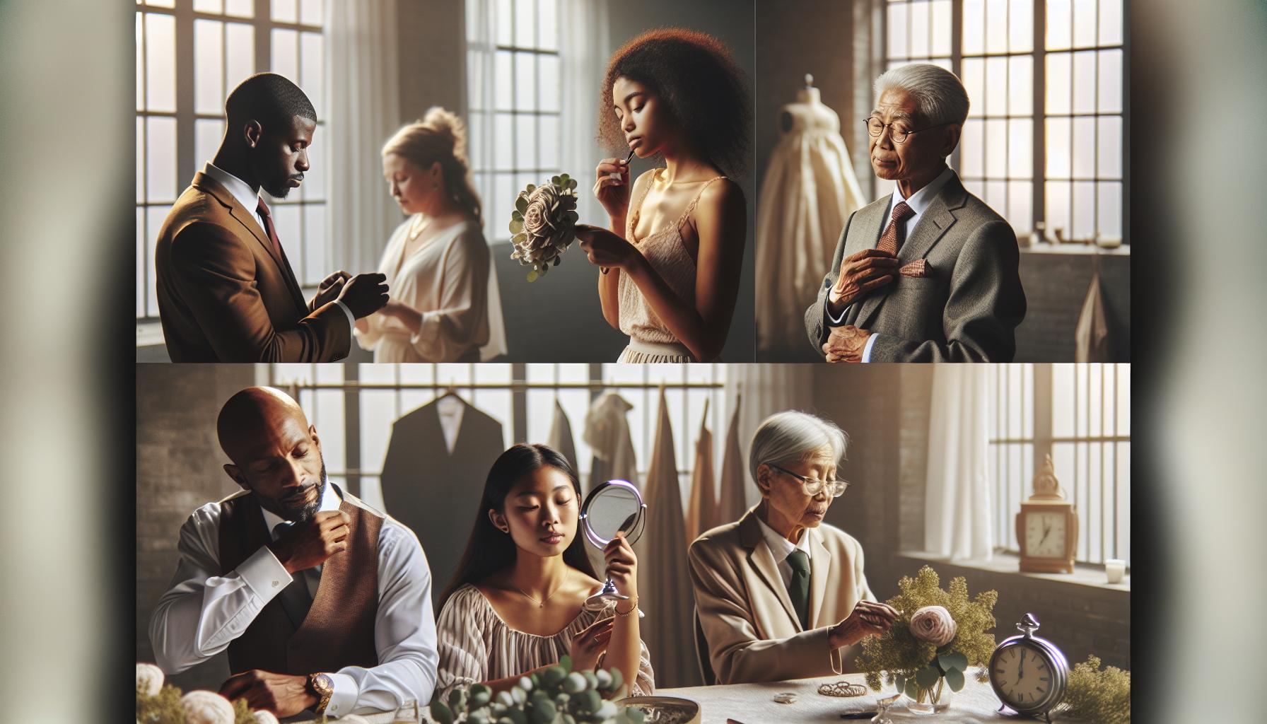 Pre-Ceremony Preparations: Getting Ready on Time