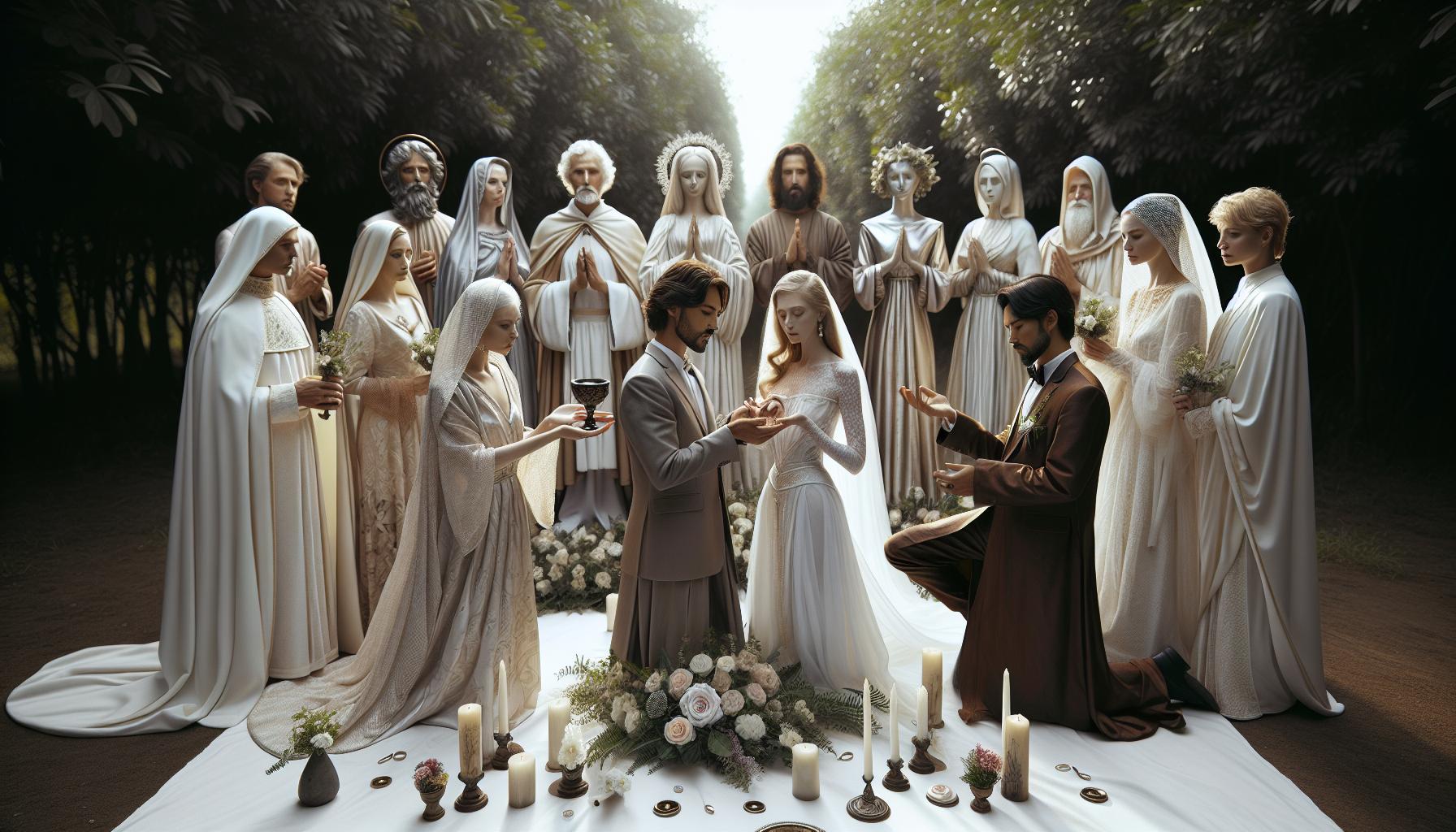 Inspiration from Other Wedding Saints