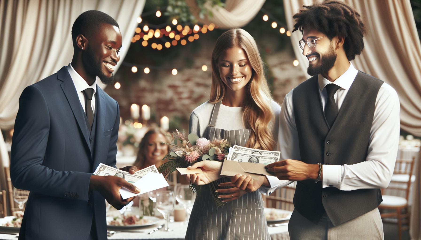 - General Guidelines for Wedding Vendor Gratuity