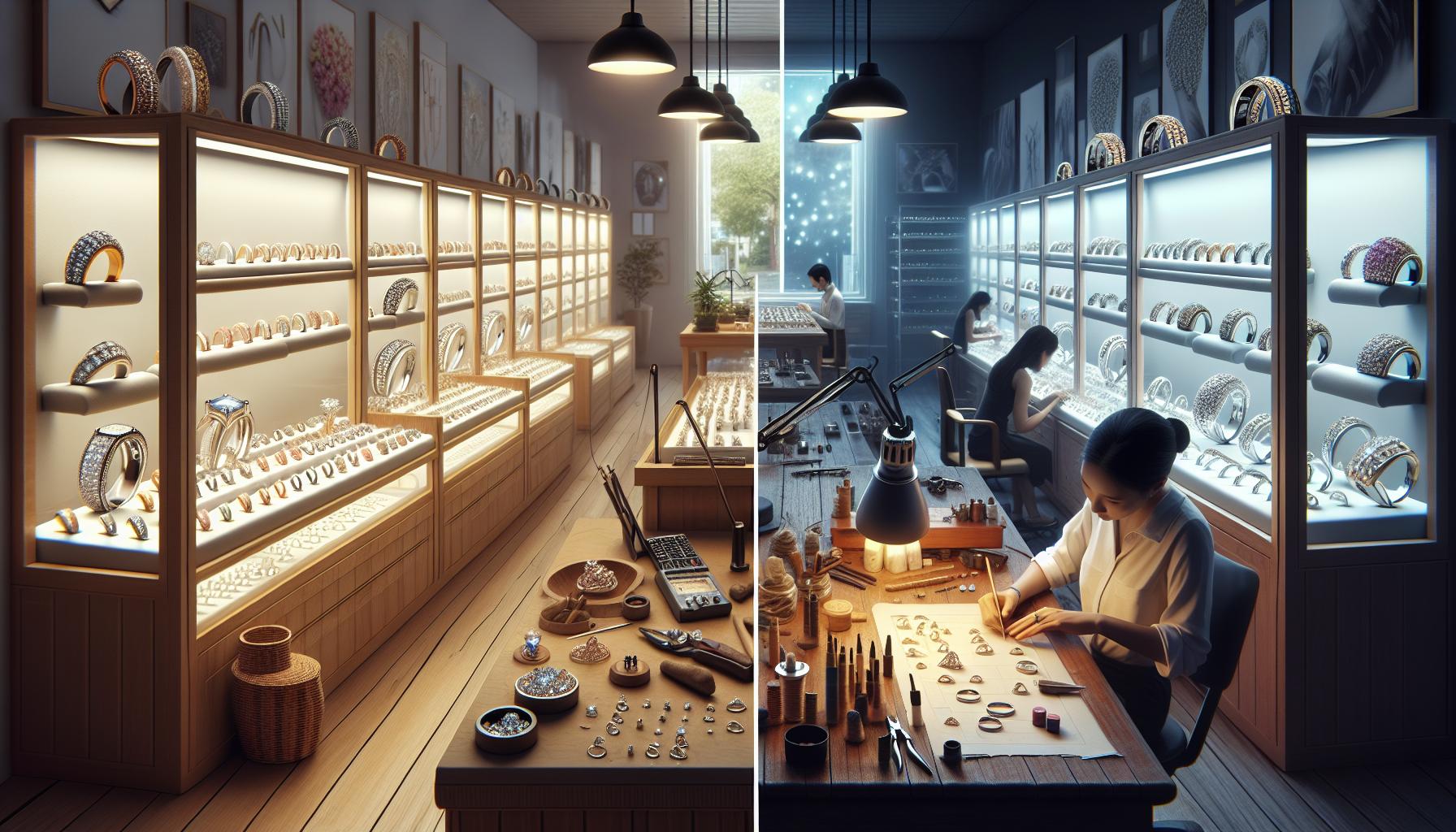 Where to Buy Wedding Rings: Retailers vs. Custom Jewelers