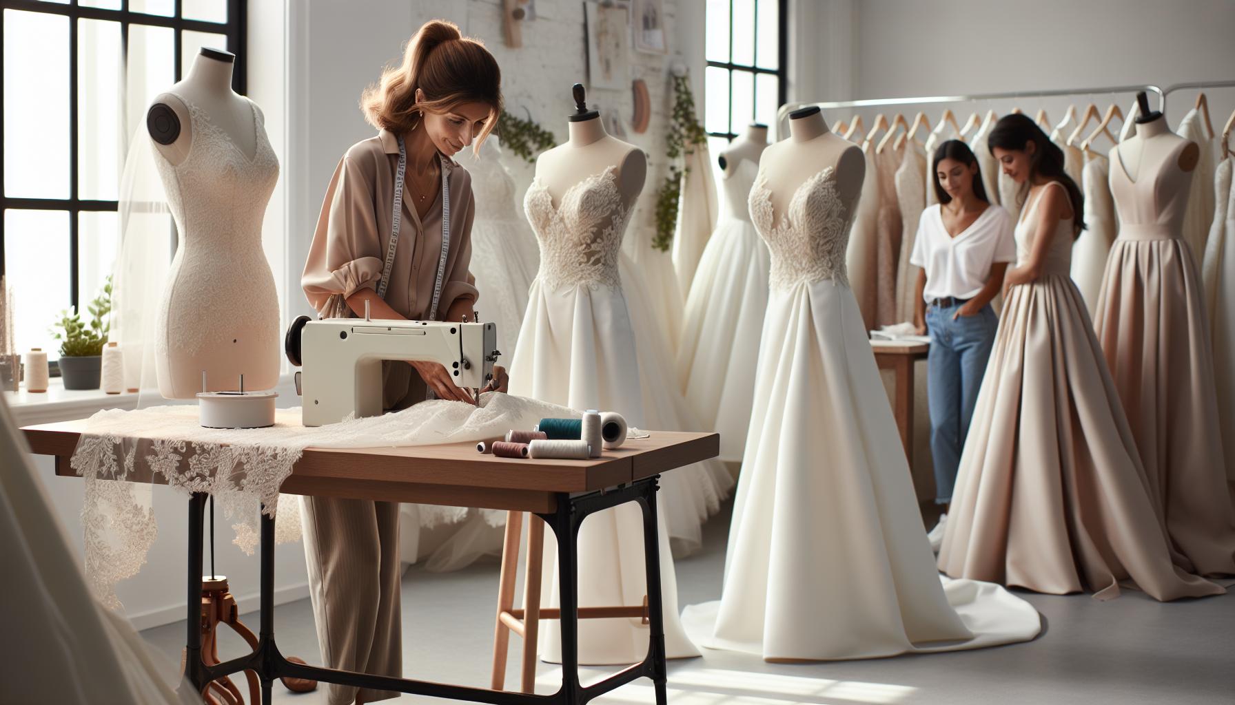 Understanding the Different Types of Wedding Dress Alterations