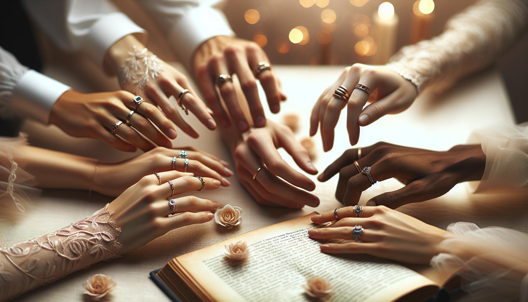 Popular Myths Surrounding Wedding Ring Hands