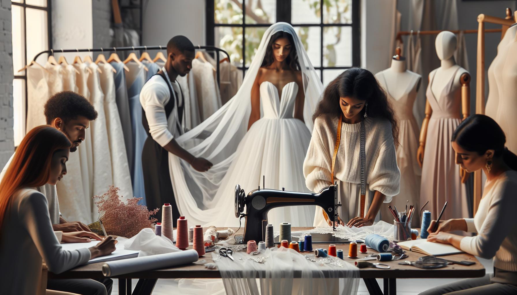 Behind the Scenes: Designing Runaway Bride's Wedding Dresses