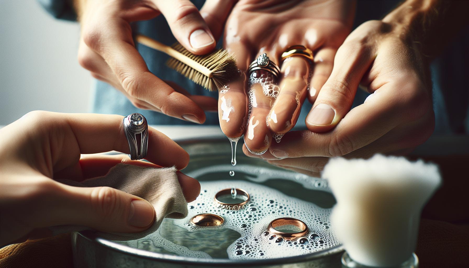 Common Mistakes to Avoid When Cleaning Rings