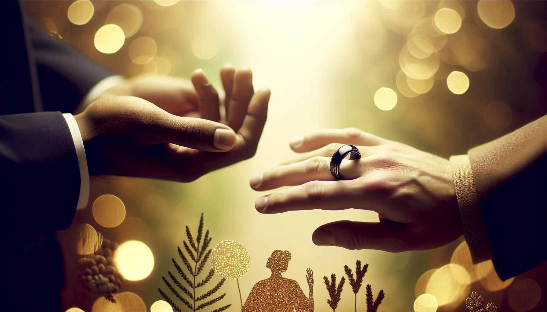 What Does a Black Wedding Ring Mean: Modern Symbolism Decoded 2 The Emotional Meaning Behind Black Wedding Rings