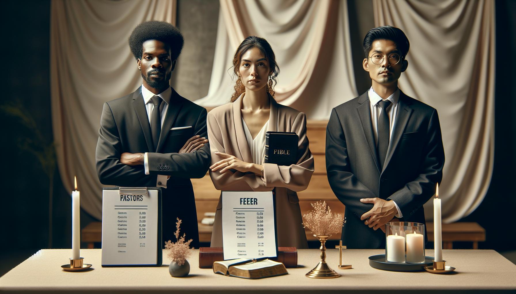 Comparing Fees: Pastors, Celebrants, and Clergy