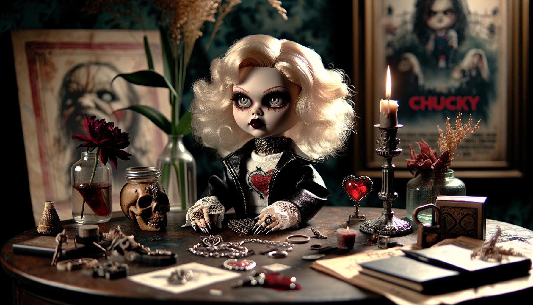 Who plays Tiffany in Bride of Chucky - Edgy Bridal Makeup Ideas 1 The Evolution of Tiffany's Character in the Chucky Franchise