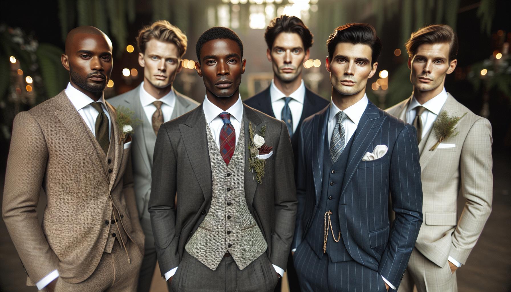 Does the Father of the Bride Match the Groomsmen: Style Coordination