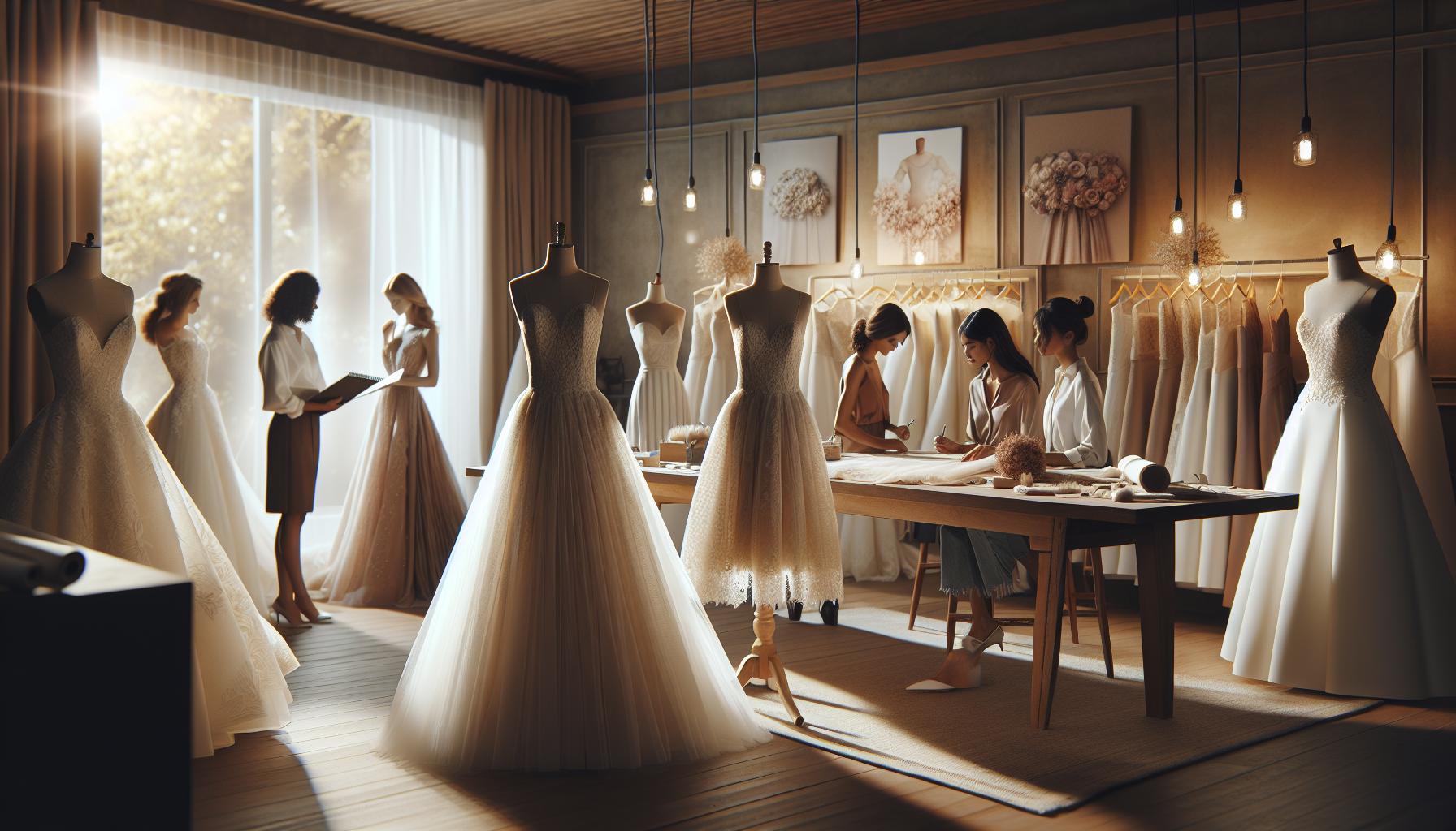 Popular Fabrics and Styles for A-Line Wedding Dresses