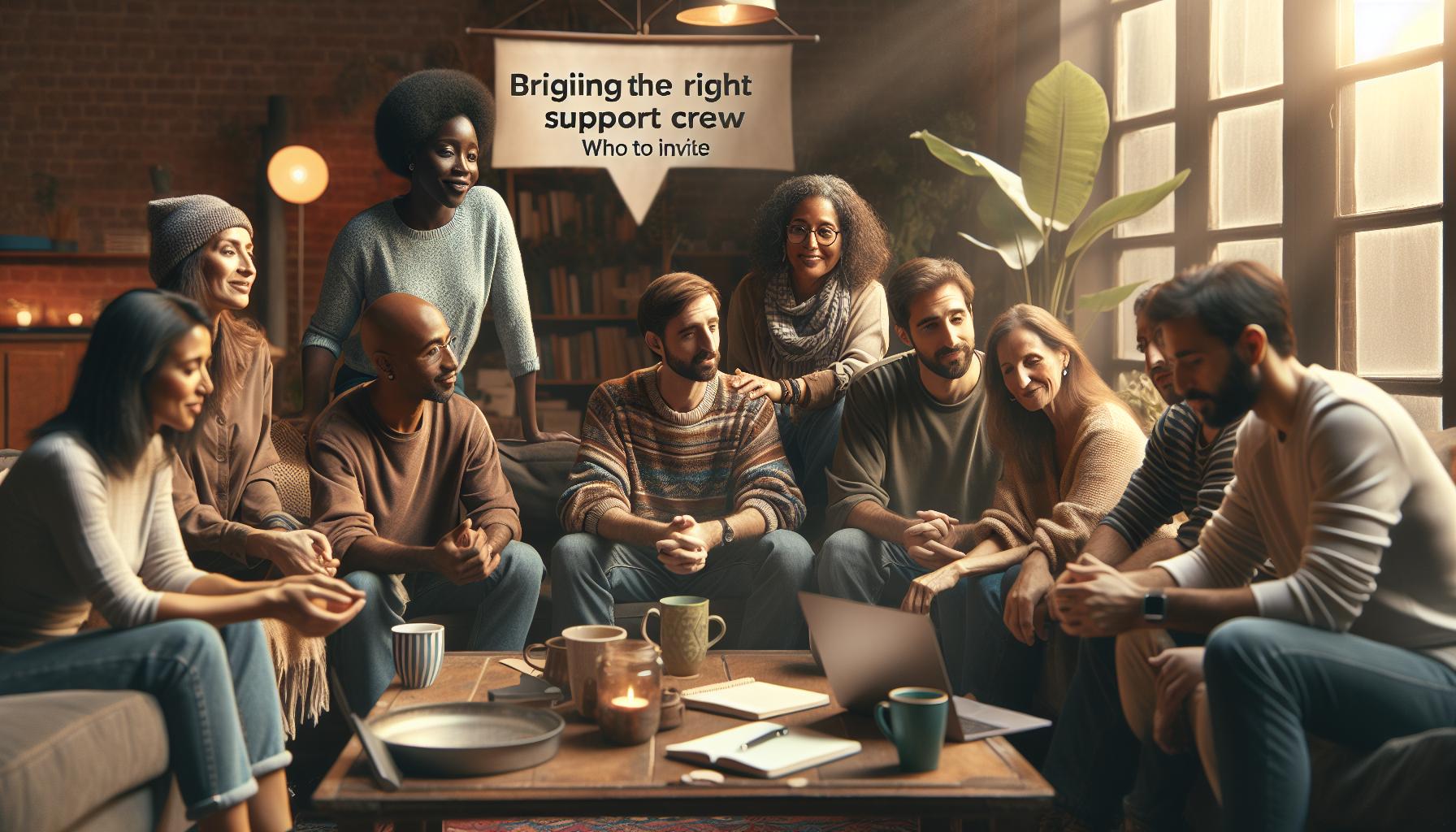 Bringing the Right Support Crew: Who to Invite