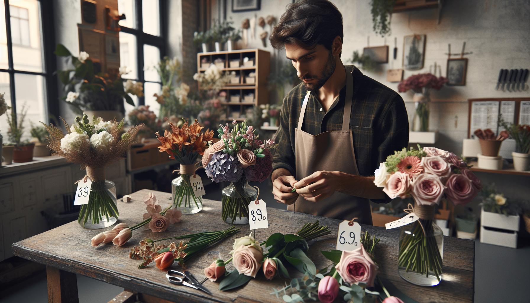 The Impact of Flower Types on Bouquet Pricing