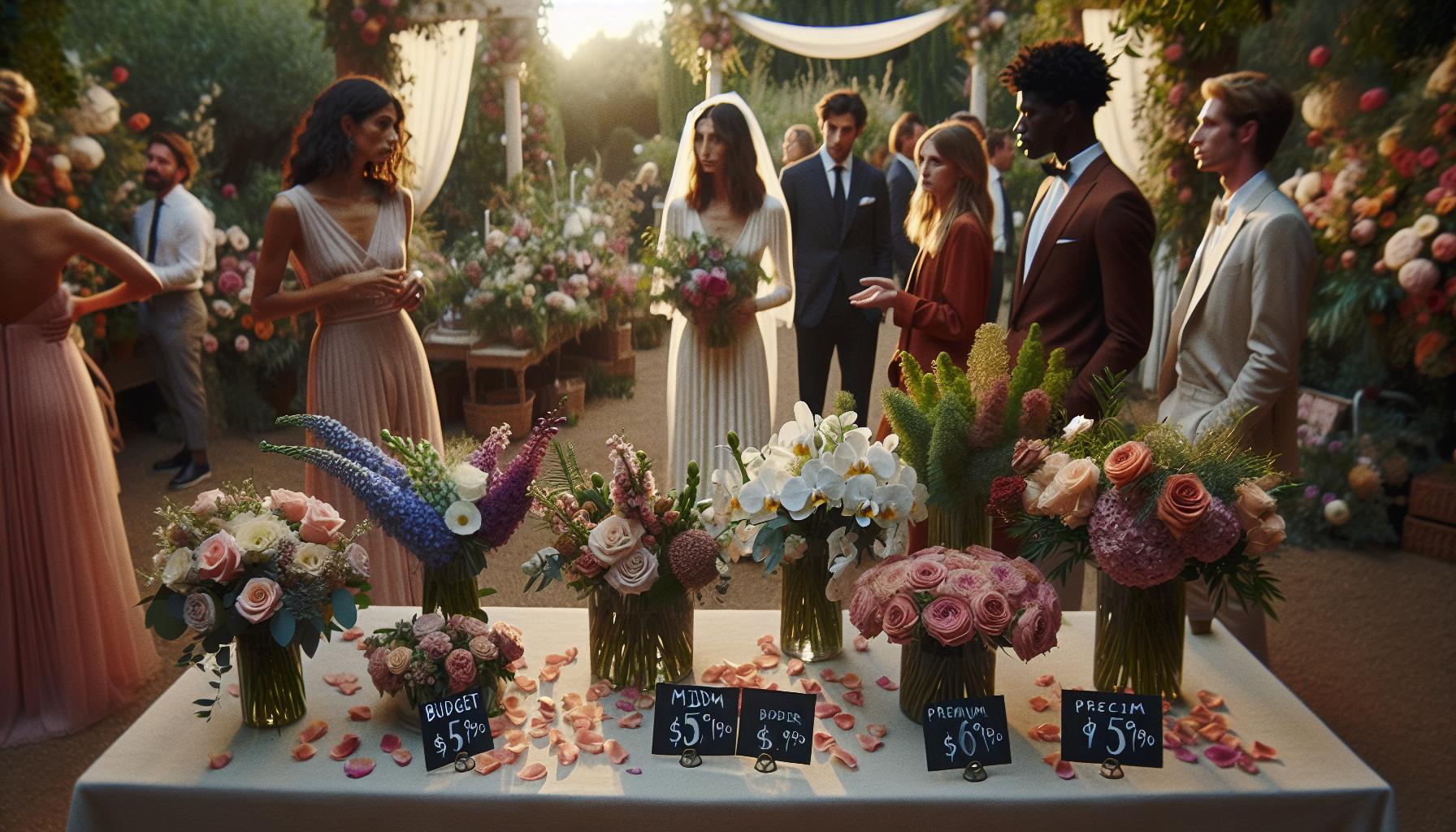 Types of Wedding Flowers and Their Price Ranges