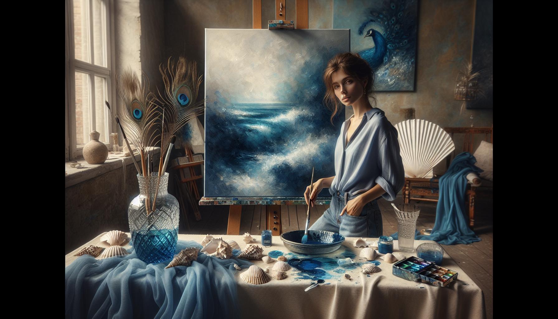 What colour is Emily in Corpse Bride - Blue Wedding Color Palette 1 What Inspired Emily's Blue Color Palette?