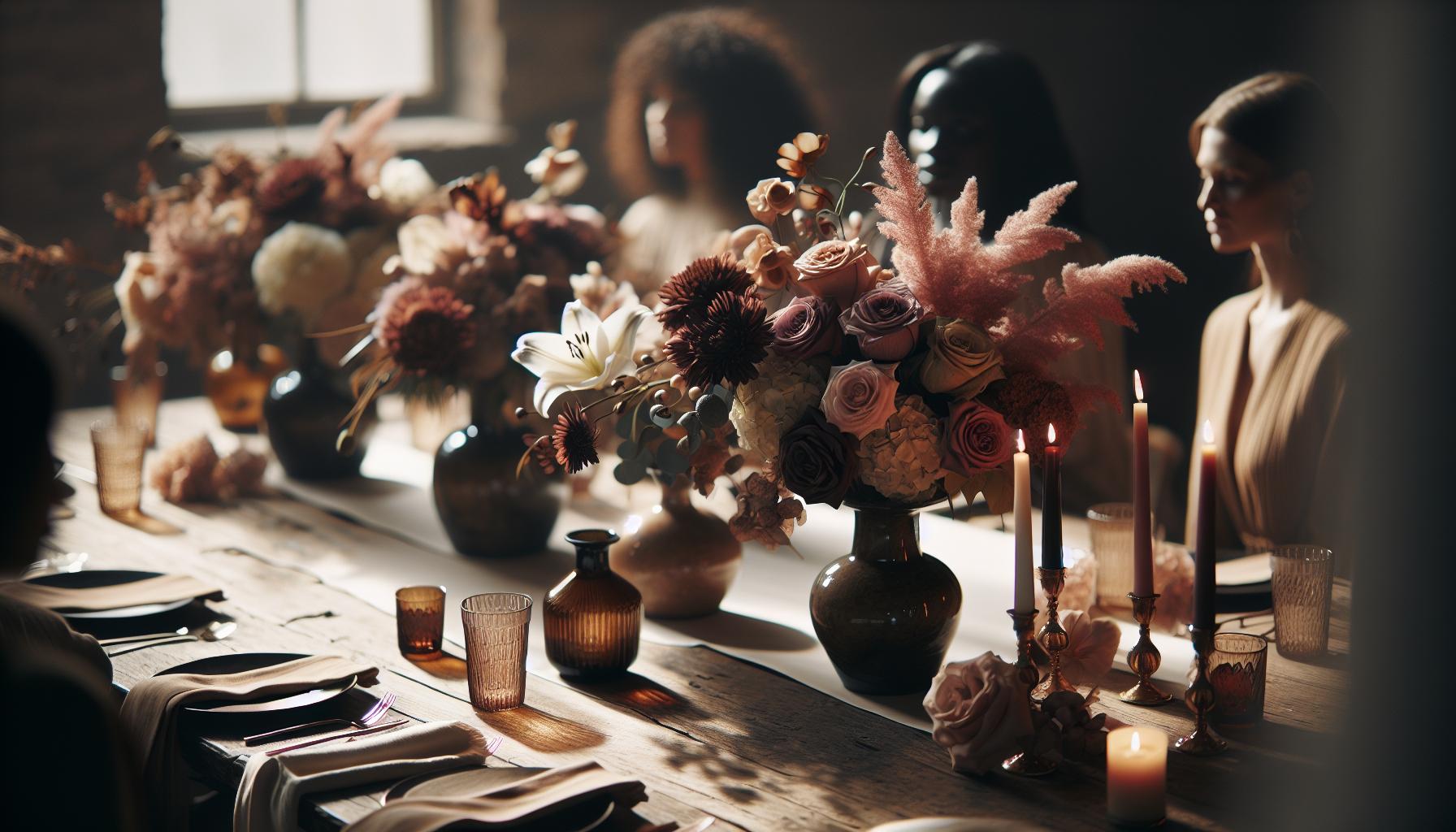 Decorations and Floral Arrangements: Setting the Mood