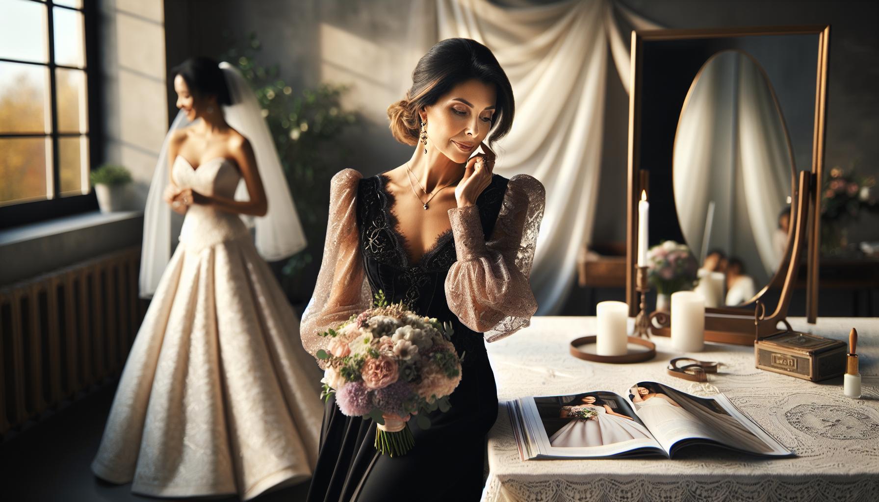 Can the Mother of the Bride Wear Black: Modern Color Etiquette Rules 1 Can the Mother of the Bride Wear Black? Understanding the Tradition