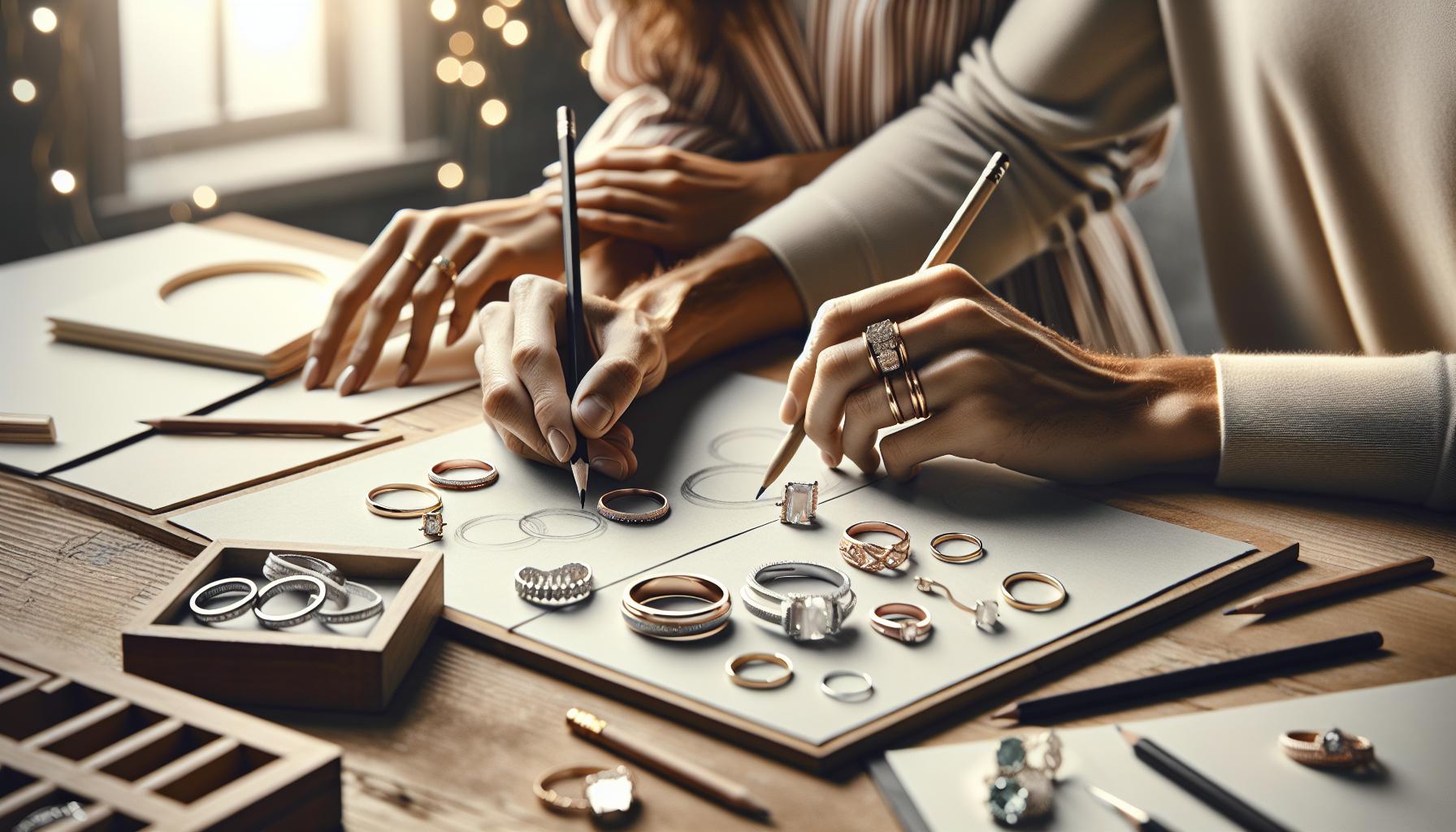 How Do You Wear a Wedding Set? Proper Placement 3 Tips for Designing a Personalized Wedding Set