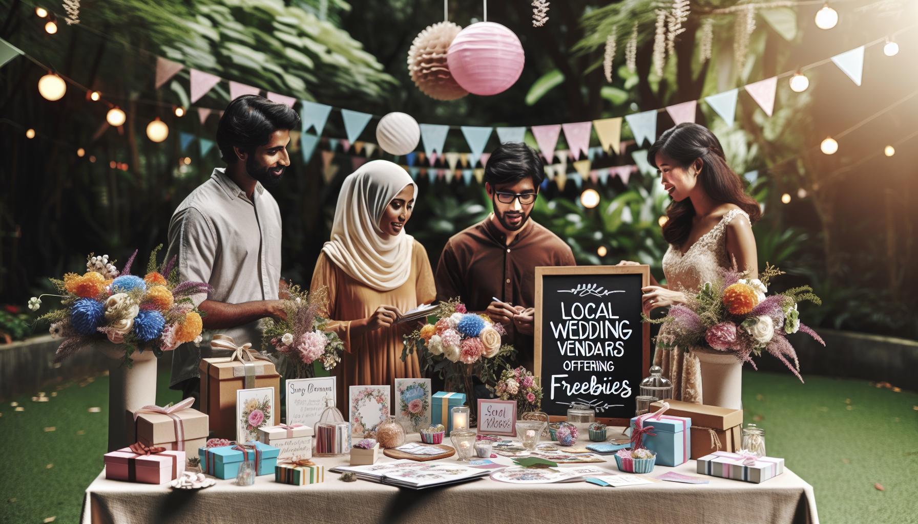 How To Get Free Stuff As A Bride: Wedding Freebies & Samples 2 Tips for Finding Local Wedding Vendors Offering Freebies