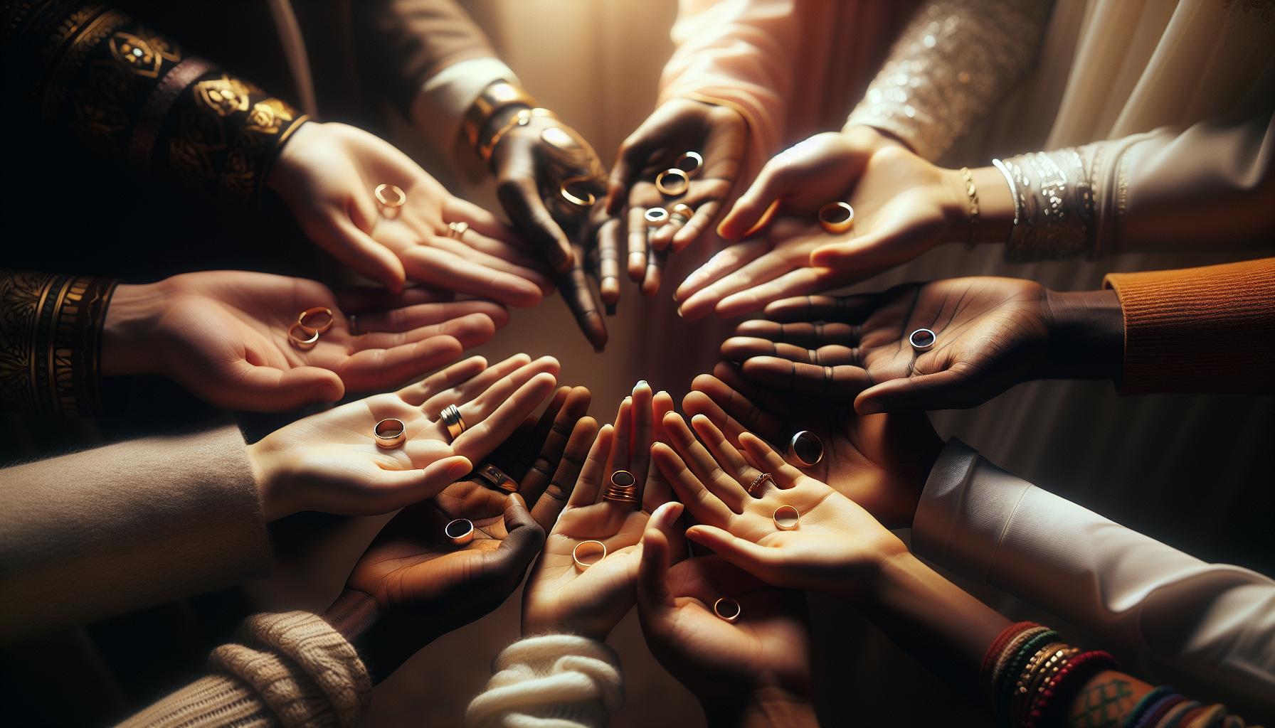 Cultural Significance of Wedding Ring Placement