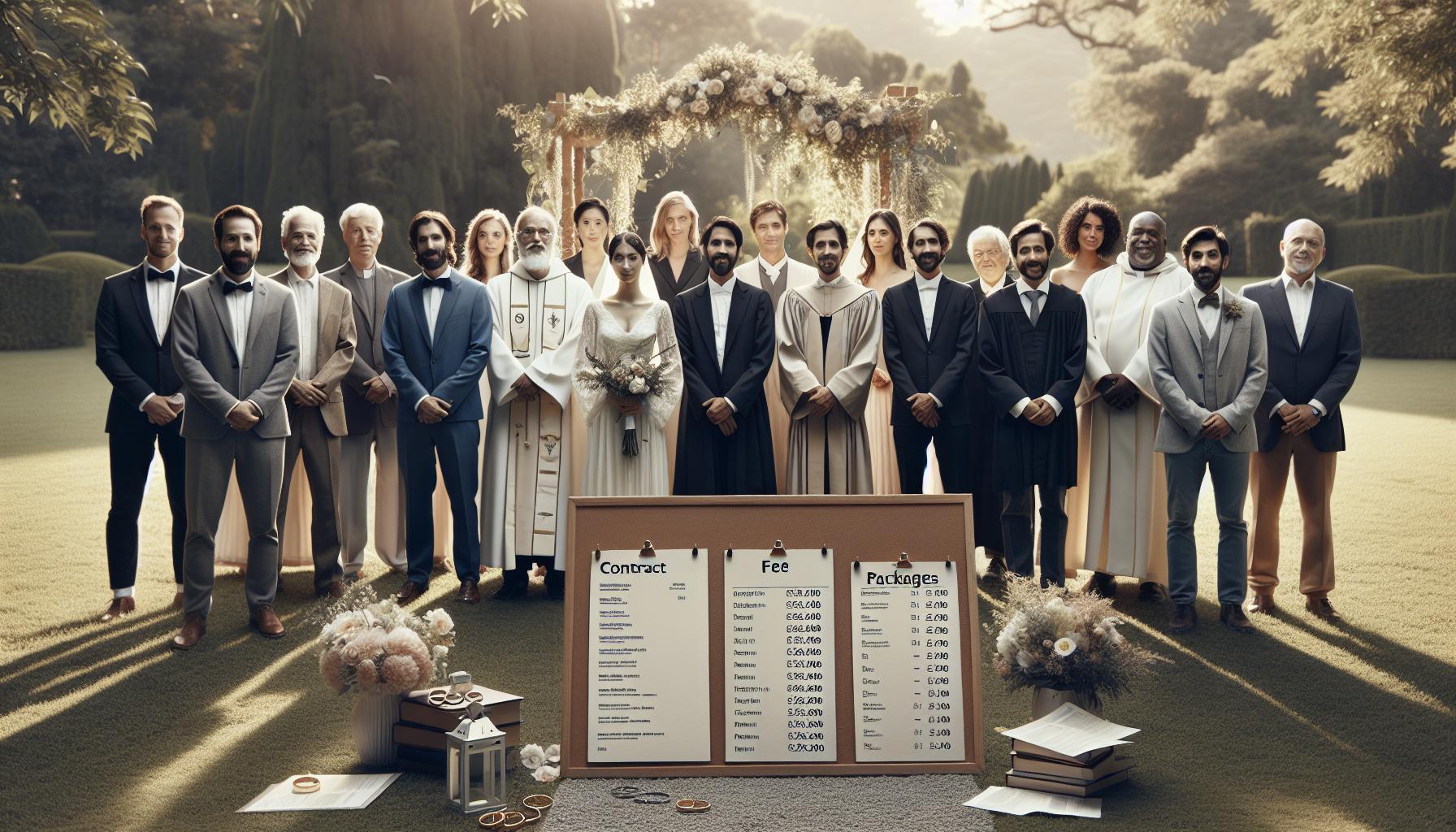 How Much Does a Wedding Officiant Cost: 2025 Price Guide 2 Types of Wedding Officiants and Their Fees