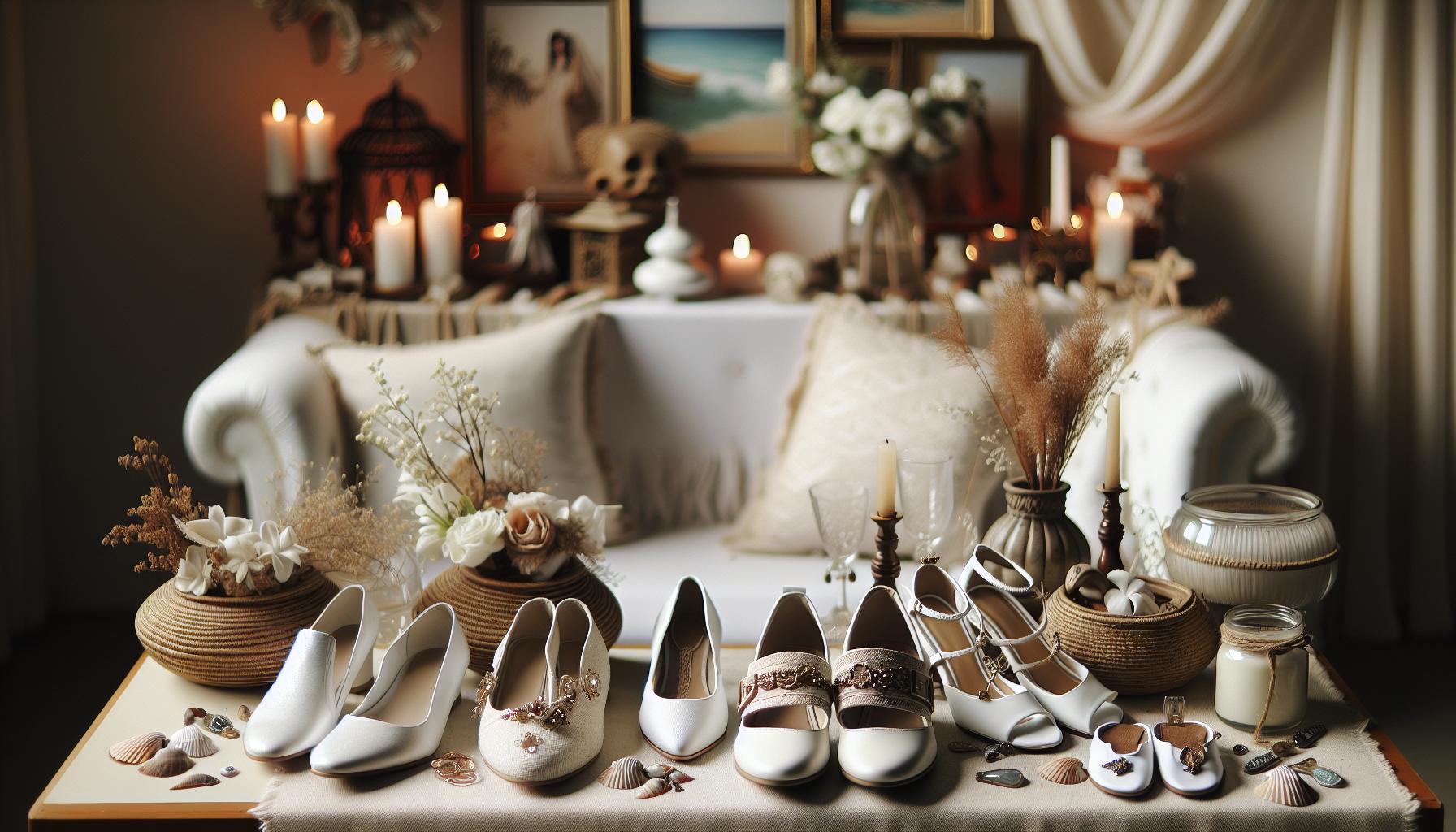 Styling White Shoes for Different Wedding Types