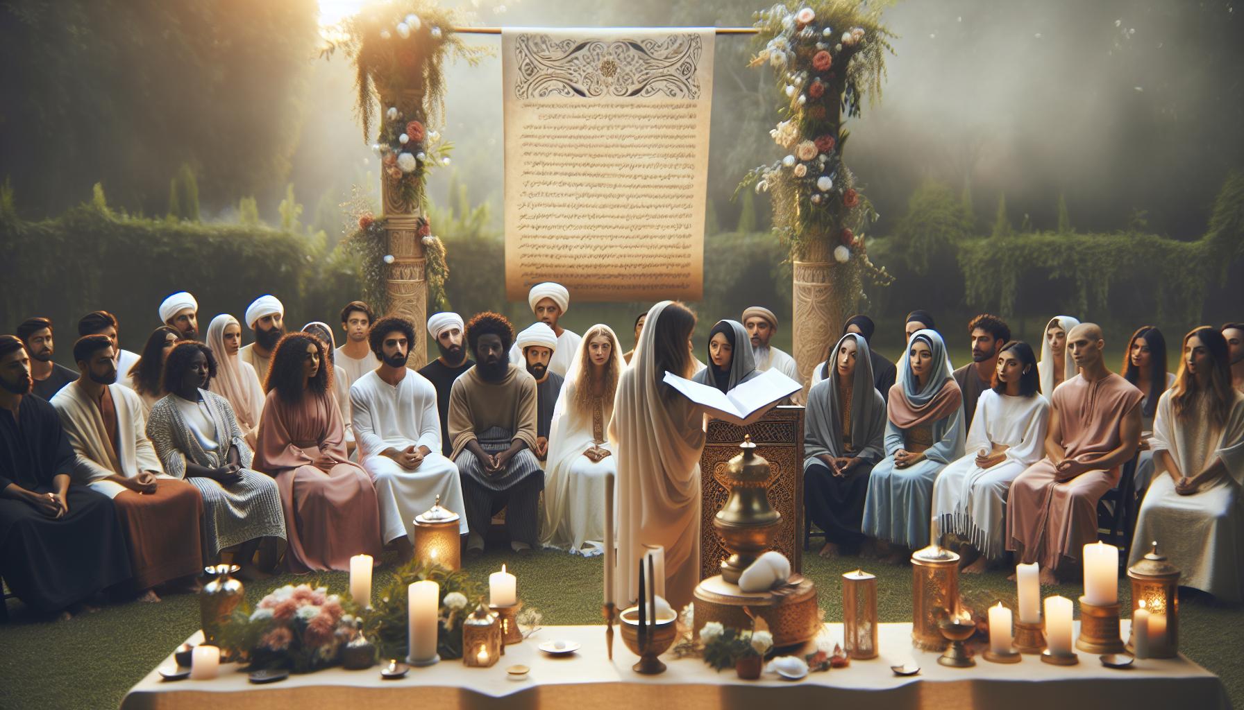 Creative Wording for Traditional Ceremony