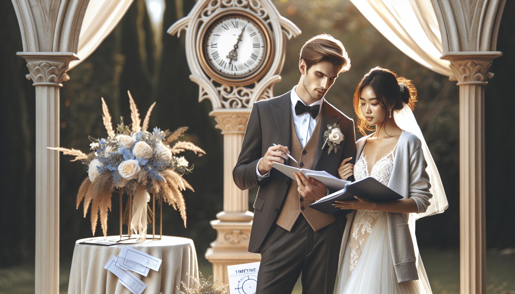 Estimating Timeline: Key Wedding Day Segments